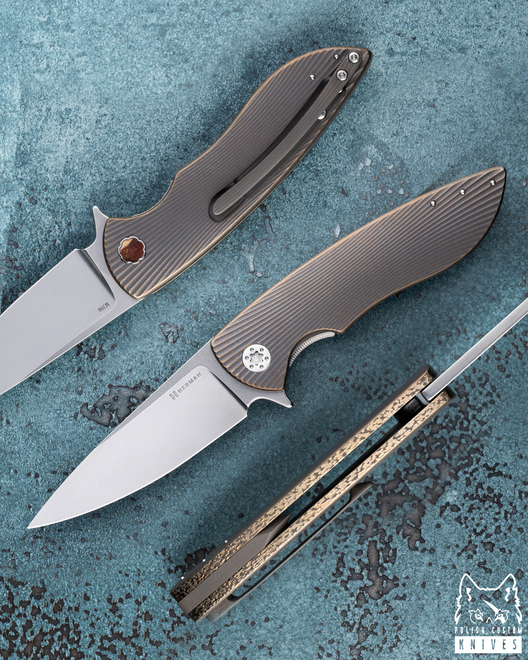 NÓŻ SKŁADANY FOLDER MICRO STING 310 M390 HERMAN KNIVES