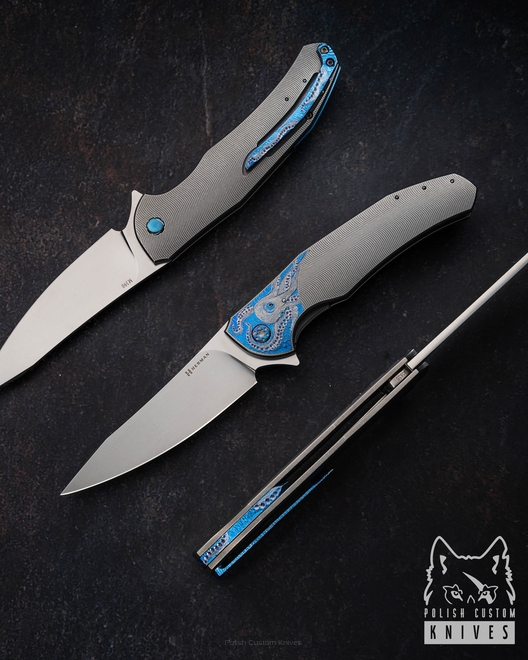 NÓŻ SKŁADANY FOLDER ISHTAR #0835 M390 HERMAN KNIVES