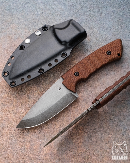NÓŻ SURVIVALOWY MYŚLIWSKI EDC NOVO 3 MICARTA K720 RATO KNIVES