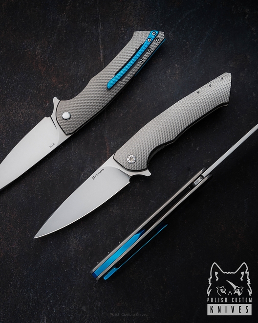 NÓŻ SKŁADANY FOLDER SLIM #0684 M390 HERMAN KNIVES