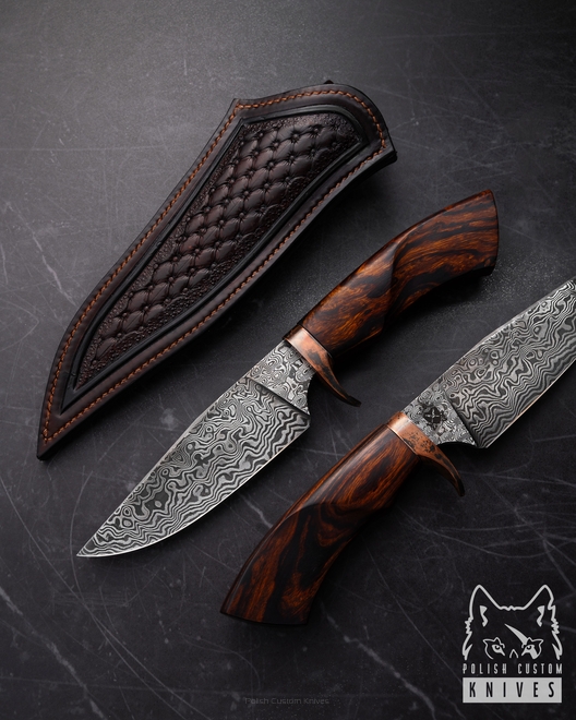 DUŻY EKSKLUZYWNY NÓŻ TAKTYCZNY SURVIVALOWY MODERN BOWIE 3 SILESIA KNIVES