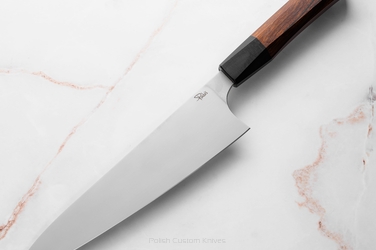 NÓŻ KUCHENNY GYUTO 210 26 ELMAX CZARNY GRAB IRONWOOD PABIŚ KNIVES