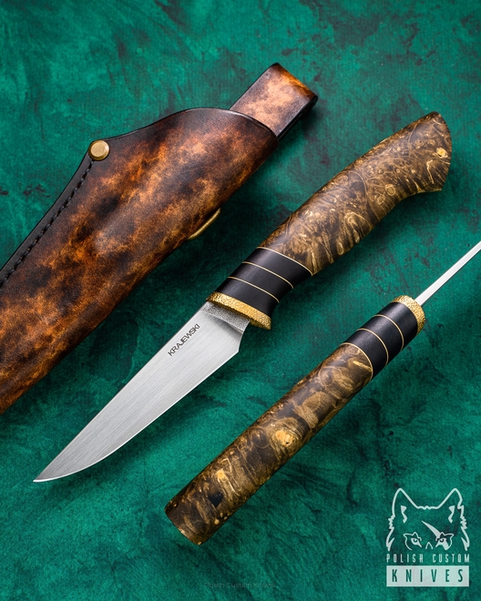 NÓŻ MYŚLIWSKI EDC ŁK 064 K110 D2 KRAJEWSKI
