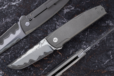 NÓŻ SKŁADANY FOLDER DWARF 41 DAMASCUS JK KNIVES