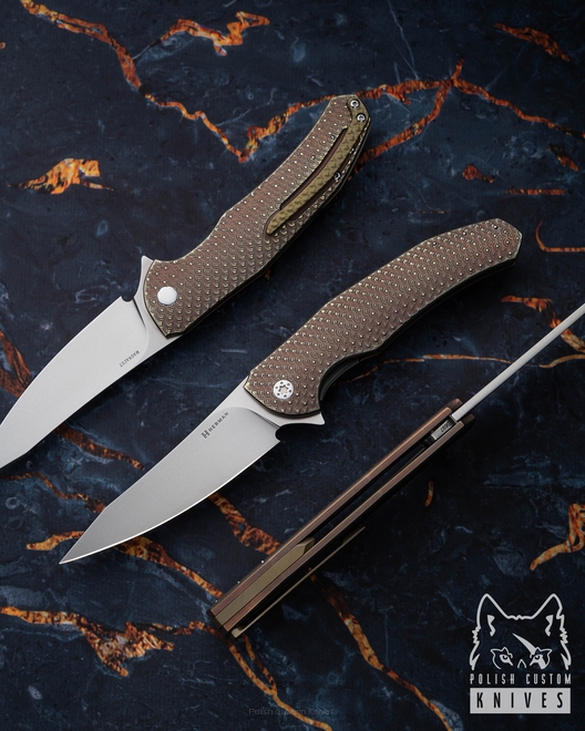 NÓŻ SKŁADANY FOLDER ISHTAR #0697 MAGNACUT HERMAN KNIVES