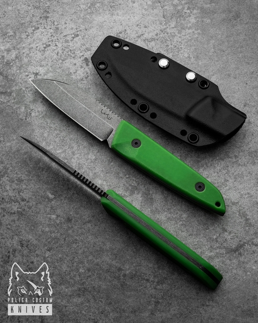 NÓŻ EDC BUG G10 ZIELONY LKW