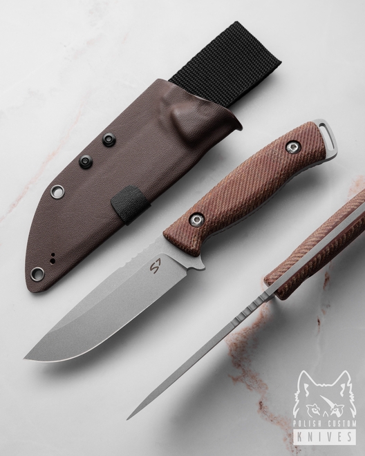 NÓŻ SURVIVALOWY SKAUT 1 O2 SLEIPNER SJ KNIFE