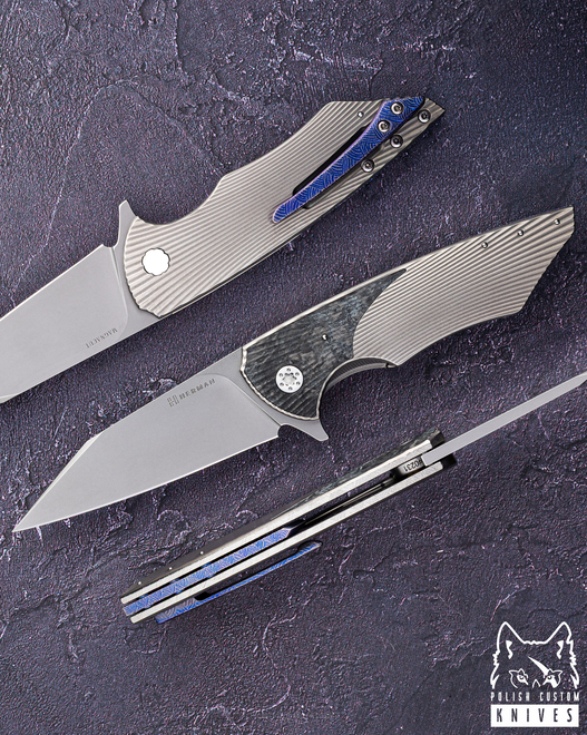 NÓŻ SKŁADANY FOLDER VESPERTILIO #0231 MAGNACUT HERMAN KNIVES