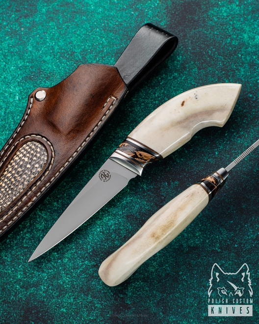 NÓŻ MYŚLIWSKI EDC STINGER I M390  G-CUSTOM 