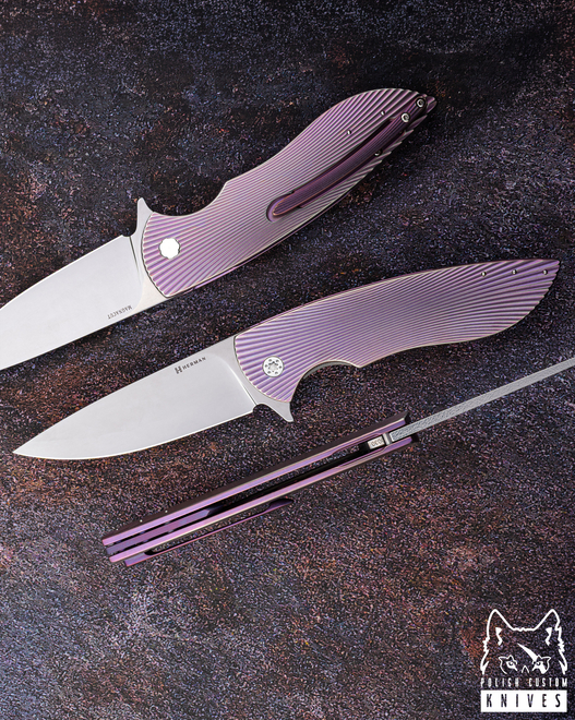 NÓŻ SKŁADANY FOLDER BIG STING #0030 MAGNACUT HERMAN KNIVES