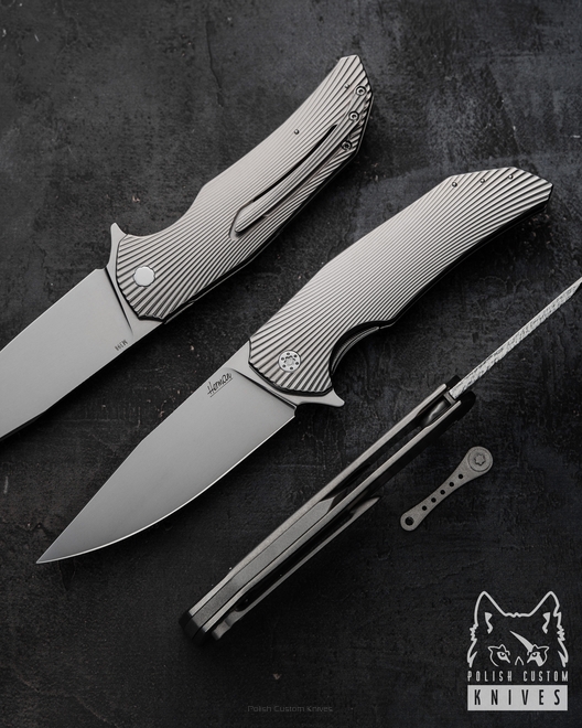 NÓŻ SKŁADANY FOLDER DRAGONFLY SLIM 177 M398 HERMAN