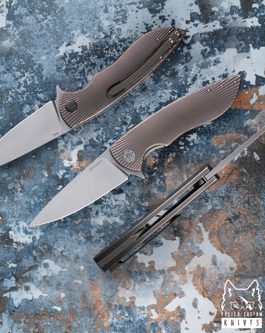 NÓŻ SKŁADANY FOLDER MICRO STING 288 M390 HERMAN KNIVES