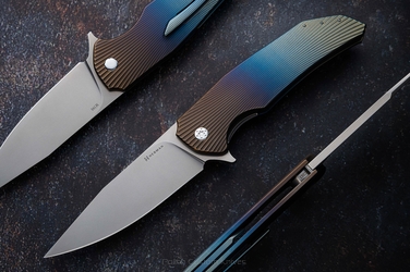 NÓŻ SKŁADANY FOLDER DRAGONFLY #0393 M390 HERMAN KNIVES