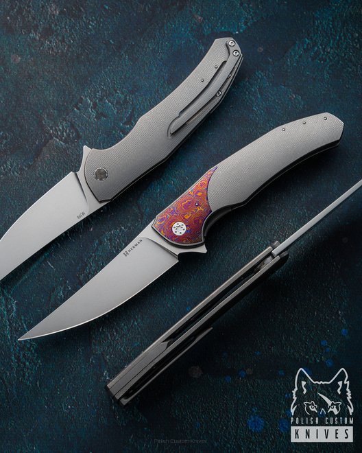 NÓŻ SKŁADANY FOLDER ISHTAR 486 M390 HERMAN KNIVES