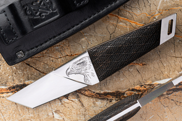 NÓŻ SURVIVALOWY POSTAPO SPIRIT VIII KOSMA ŹREBIEC