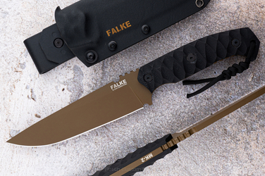 NÓŻ TAKTYCZNY SURVIVALOWY MK2 004 D2 G10 FALKE KNIVES