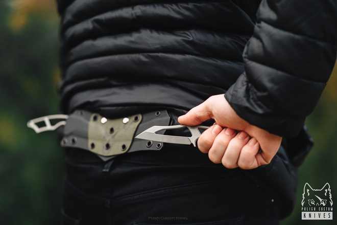 NOŻE TAKTCZNE DOUBLE NECK HERMAN