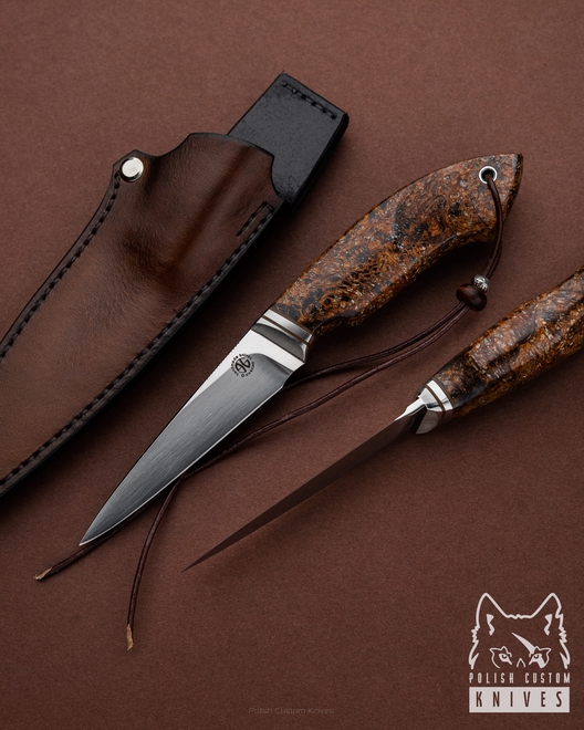 NÓŻ MYŚLIWSKI STING I M390  G-CUSTOM 