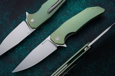 NÓŻ SKŁADANY FOLDER DRAGONFLY #0345 M398 HERMAN KNIVES