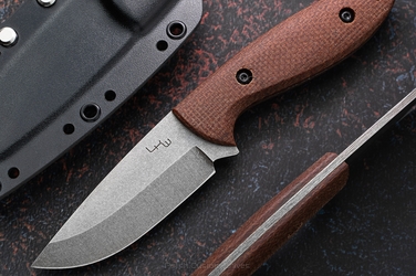 NÓŻ MYŚLIWSKI BAD HUNTER  LKW BRĄZ MICARTA K720 O2