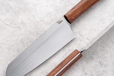 NÓŻ KUCHENNY SANTOKU FULTANG 180 4 PABIŚ