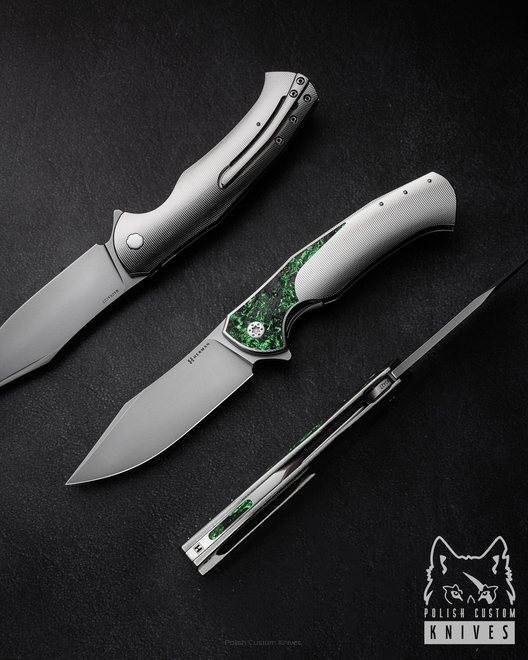 NÓŻ SKŁADANY FOLDER MANTIS #0427 MAGNACUT HERMAN KNIVES