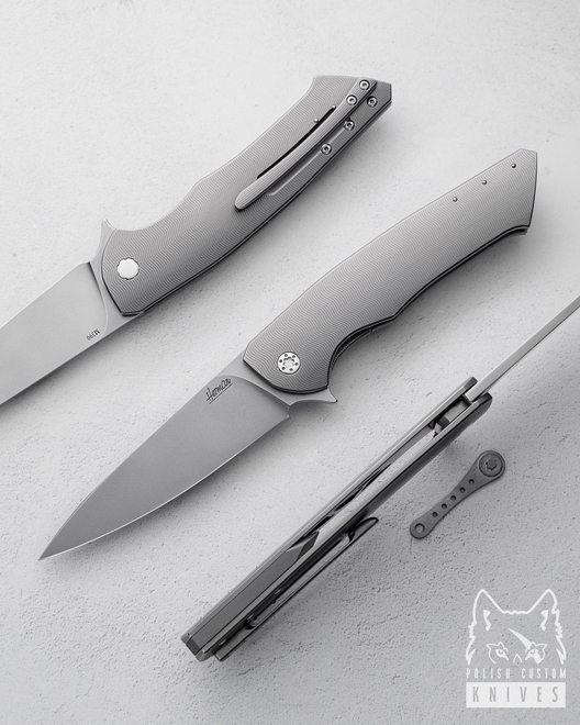 NÓŻ SKŁADANY FOLDER SLIM 226 M390 HERMAN KNIVES