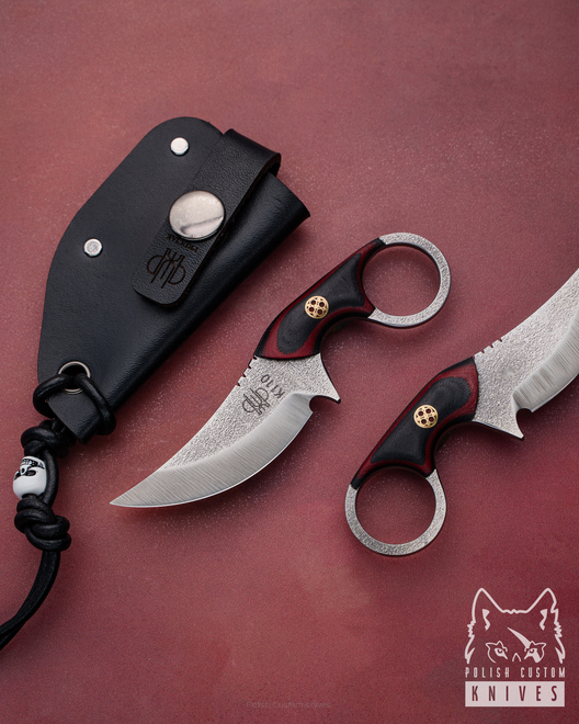 NÓŻ NECK EDC SUŁTAN 47 K110 MICARTA PRUCIAK KNIVES