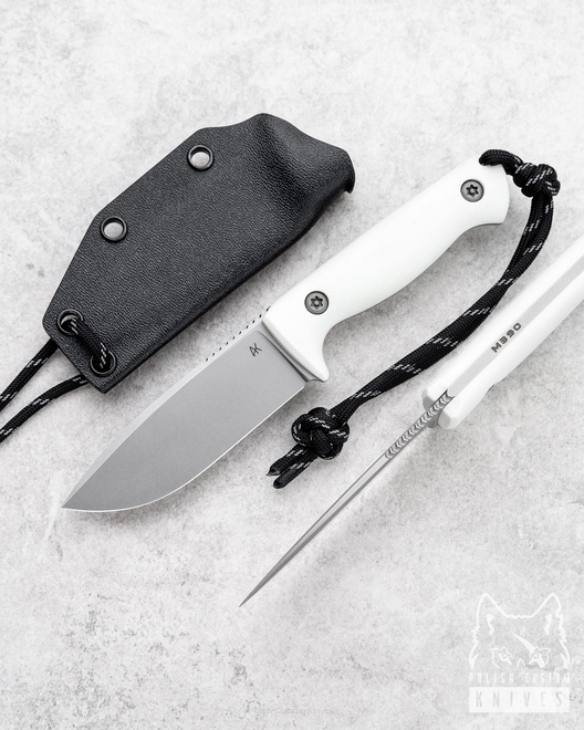 NÓŻ NECK EDC MINI ODC M390 G10 BIAŁY AK