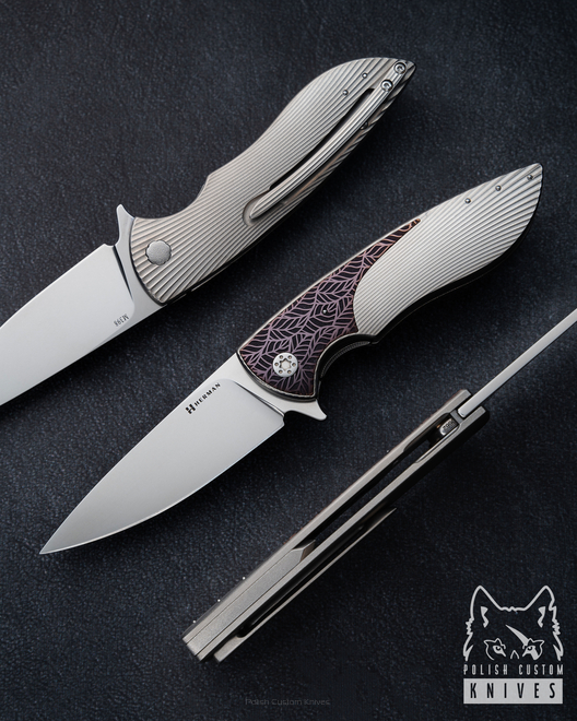 NÓŻ SKŁADANY FOLDER STING 662 M398 HERMAN KNIVES