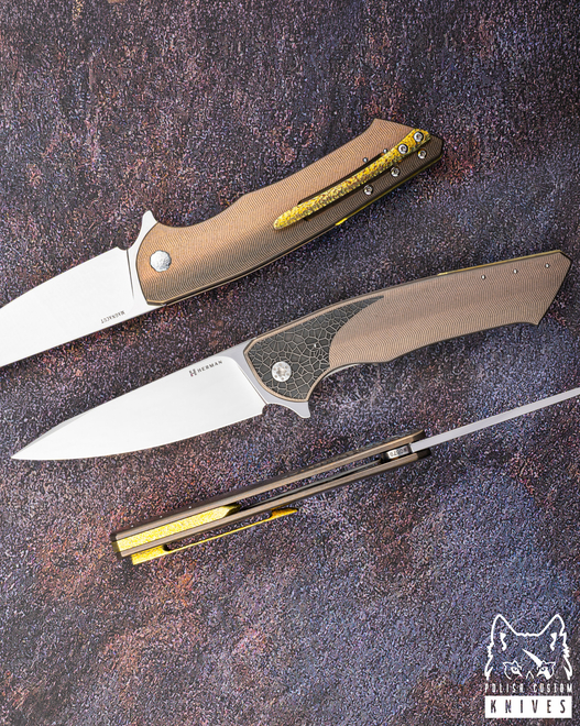 NÓŻ SKŁADANY FOLDER SLIM #0679 MAGNACUT HERMAN KNIVES
