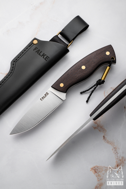 NÓŻ MYŚLIWSKI HUNTER STANDARD HS 233 K110 WENGE AFRYKAŃSKIE FALKE