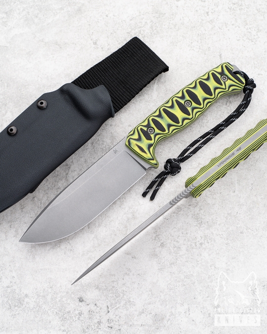 NÓŻ SURVIVALOWY ODC 125 6 VANADIS 4E TOXIC G10 AK