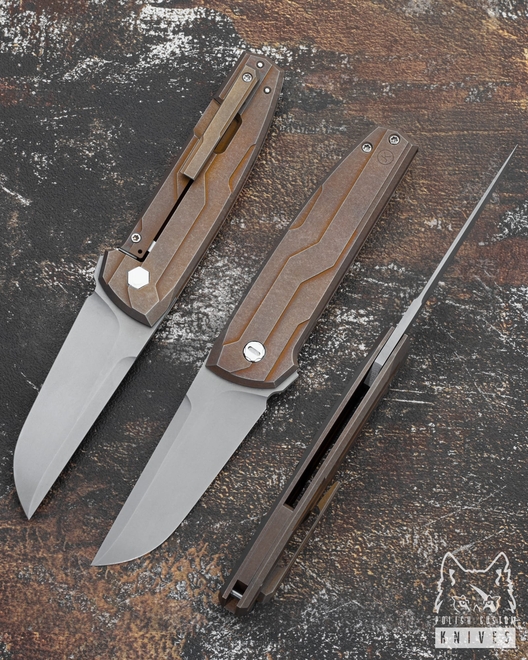 NÓŻ SKŁADANY FOLDER DWARF 36 M390 JK KNIVES
