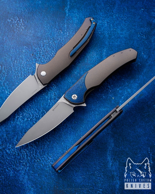 NÓŻ SKŁADANY FOLDER ISHTAR #0729 MAGNACUT HERMAN KNIVES