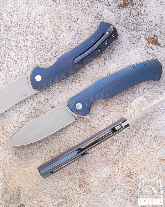 NÓŻ SKŁADANY FOLDER MANTIS #0379 M390 HERMAN KNIVES