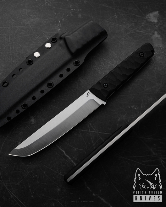 DUŻY NÓŻ SURVIVALOWY TAKTYCZNY TANTO 2 G10 O2 RATO KNIVES