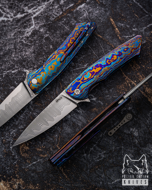 NÓŻ SKŁADANY FOLDER SLIM 4 GRIMAKO TIMASCUS HERMAN