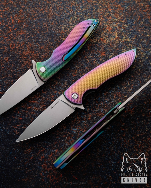 NÓŻ SKŁADANY FOLDER STING #0757 MAGNACUT OERLIKON HERMAN KNIVES