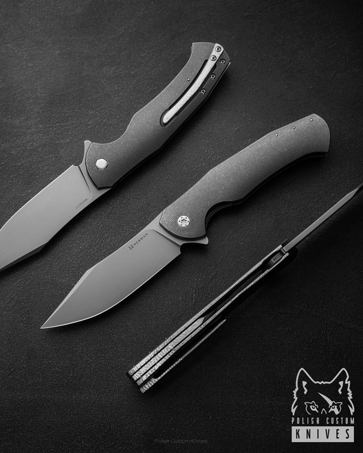 NÓŻ SKŁADANY FOLDER MANTIS #0394 MAGNACUT HERMAN KNIVES