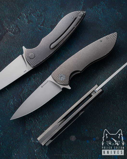 NÓŻ SKŁADANY FOLDER MICRO STING 293 M390 HERMAN KNIVES