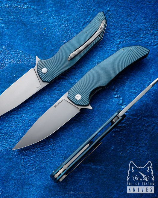 NÓŻ SKŁADANY FOLDER DRAGONFLY 317 M398 HERMAN KNIVES