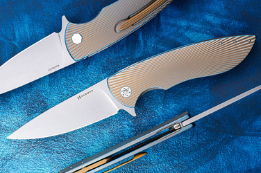 NÓŻ SKŁADANY FOLDER STING #0885 MAGNACUT HERMAN KNIVES