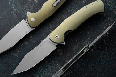 NÓŻ SKŁADANY FOLDER MANTIS #0376 M390 HERMAN KNIVES