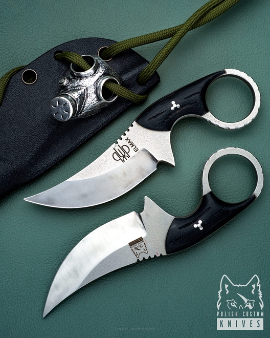 NÓŻ NECK, EDC SUŁTAN+ POSTAPO ELMAX KYDEX PRUCIAK