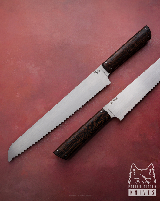 NÓŻ KUCHENNY DO CHLEBA 240 6 K110 WENGE PABIŚ