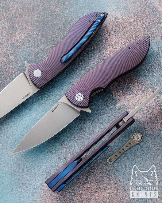 NÓŻ SKŁADANY FOLDER MICRO STING 170 MAGNACUT HERMAN KNIVES