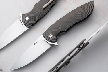 NÓŻ SKŁADANY FOLDER BIG STING #0075 ELMAX OERLIKON DLC HERMAN KNIVES