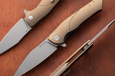 NÓŻ SKŁADANY FOLDER BEE #0163 M398 HERMAN KNIVES