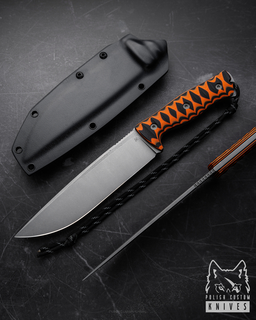 NÓŻ SURVIVALOWY KRYPTON 170 10 G10 TOXIC SLEIPNER AK KNIVES